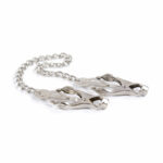 Ohmama Fetish Metallic Nipple Clamps And Chain BDSM Toys & Accessories | SEX Shop Ireland 7