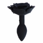 Ohmama Fetish Rose Silicone Anal Plug – Black BDSM Toys & Accessories | SEX Shop Ireland 9