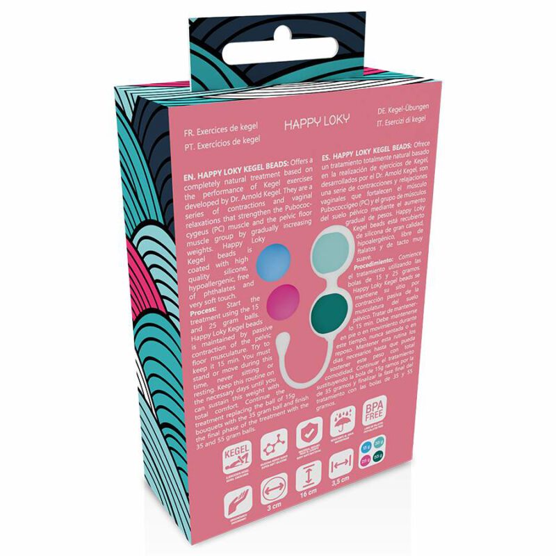 Happy Loki Kegel Beads Balls, eggs and bullets | SEX Shop Ireland 7