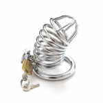 Ohmama Fetish Metal Chastity Lockable Cock Cage Size S Accessories for the penis | SEX Shop Ireland 10