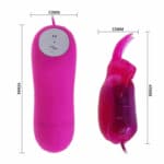 Baile Cute Secret Rabbit Vibrator Purple 12 Speed Balls, eggs and bullets | SEX Shop Ireland 16