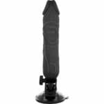 Basecock Realistic Vibrator Remote Control Black 20 Cm Strap-Ons | SEX Shop Ireland 10