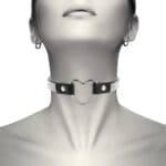 Coquette Chic Desire Hand Crafted Choker Vegan Leather  – Heart BDSM Collars | SEX Shop Ireland 10