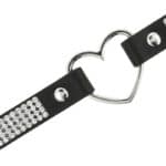Coquette Chic Desire Hand Crafted Choker Vegan Leather  – Heart BDSM Collars | SEX Shop Ireland 12