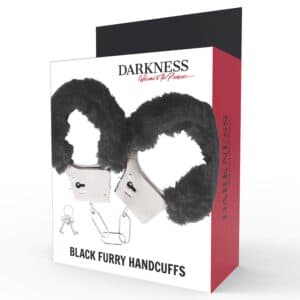 Darkness  Pleasure Furry Handcuffs Black Fetish / Bondage | SEX Shop Ireland