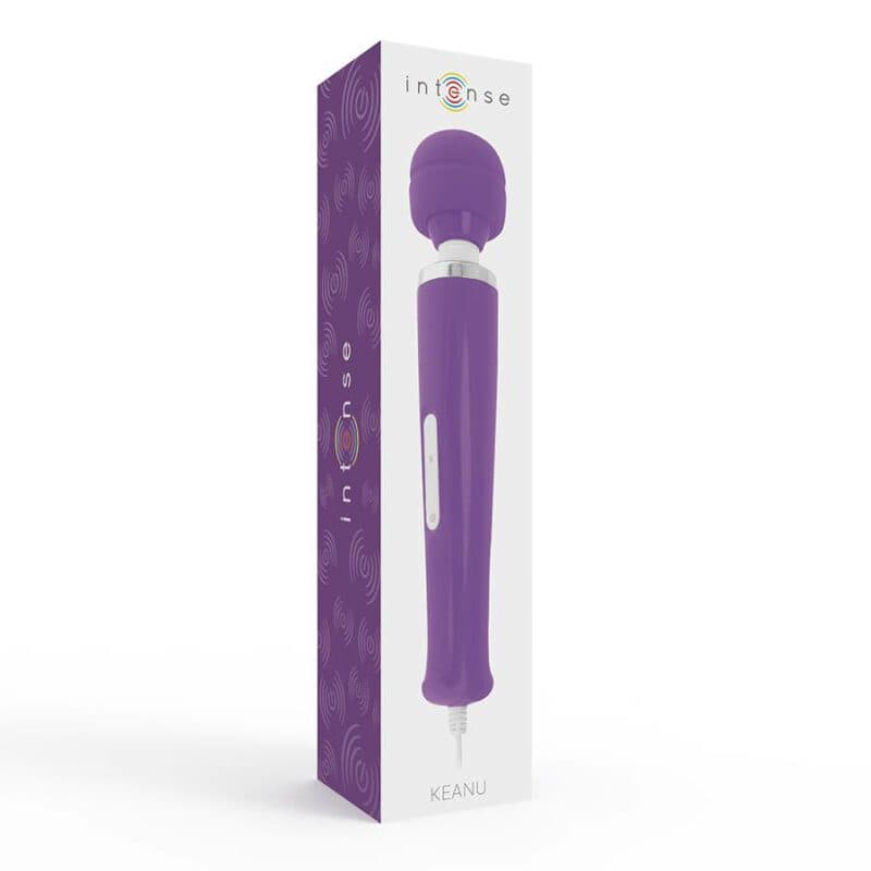 Intense Keanu Vibrating Power  Wand Purple Vibrators | SEX Shop Ireland 5
