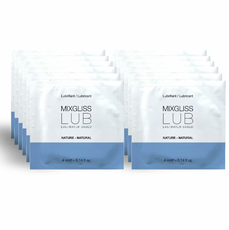 Mixgliss Water Based Natural 12 Pieces 4 Ml Oils and Lubes | SEX Shop Ireland 4