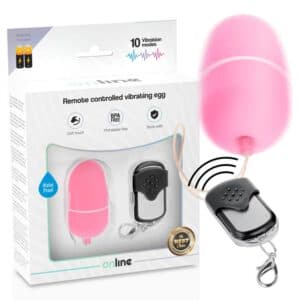Online Remote Control Vibrating Egg M – Pink Balls, eggs and bullets | SEX Shop Ireland 3