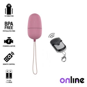 Online Remote Control Vibrating Egg M – Pink Balls, eggs and bullets | SEX Shop Ireland
