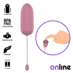 Online Waterproof Vibrating Egg – Pink Balls, eggs and bullets | SEX Shop Ireland