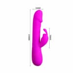 Pretty Love Flirtation – Clement Vibrator With Rabbit Rabbit Vibrators | SEX Shop Ireland 16