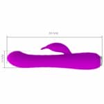 Pretty Love Molly Rechargeable Vibrator Rotating Function Rabbit Vibrators | SEX Shop Ireland 16