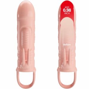Pretty Love Sloane Penis Sleeve Rabbit Flesh Penis Extenders & Sleeves | SEX Shop Ireland 3