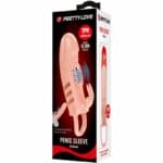 Pretty Love Sloane Penis Sleeve Rabbit Flesh Penis Extenders & Sleeves | SEX Shop Ireland 13