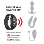 Watchme Reloj Control Remoto Wireless Technology – Jet Black And Copper Remote Control Vibrators | SEX Shop Ireland 17