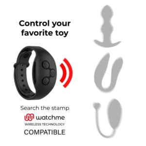 Watchme Wireless Technology Watch – Jet Black Remote Control Vibrators | SEX Shop Ireland