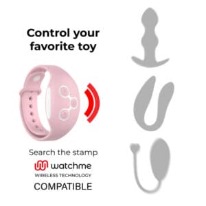 Watchme Wireless Technology Watch – Soft Pink Clitoral Stimulators | SEX Shop Ireland
