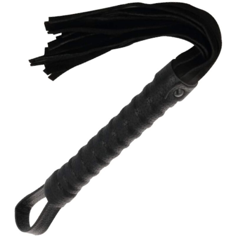 Darkness Black Flogger BDSM Whips & Paddles | SEX Shop Ireland 4