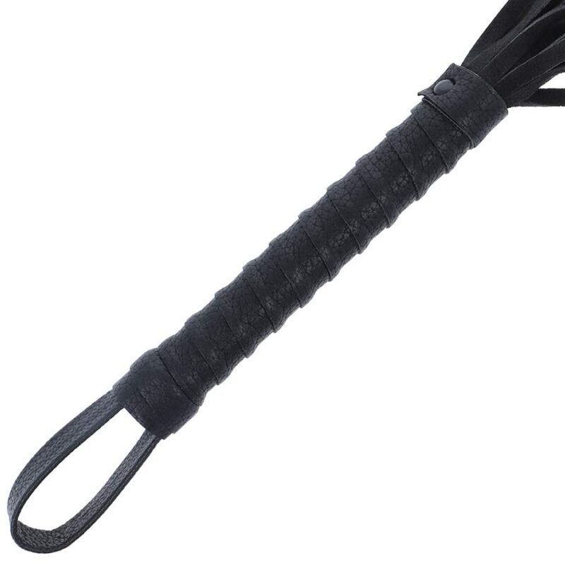 Darkness Black Flogger BDSM Whips & Paddles | SEX Shop Ireland 5