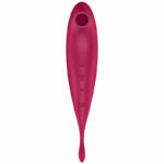 Satisfyer Twirling Pro Air Pulse Stimulator & Vibrator – Red Clitoral Stimulators | SEX Shop Ireland 9