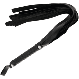 Darkness Black Flogger 51 Cm BDSM Whips & Paddles | SEX Shop Ireland