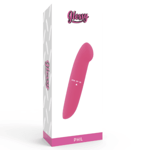 Glossy Phil Vibrator Pink Clitoral Stimulators | SEX Shop Ireland 3