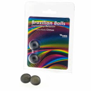 Taloka – 2 Brazilian Balls Climax Effect Exciting Gel Flavours Lubes | SEX Shop Ireland