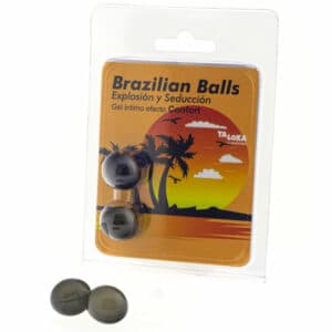 Taloka – 2 Brazilian Balls Comfort Effect Exciting Gel Flavours Lubes | SEX Shop Ireland