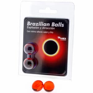 Taloka – 2 Brazilian Balls Hot & Cold Effect Exciting Gel Flavours Lubes | SEX Shop Ireland