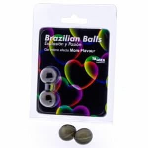 Taloka – 2 Brazilian Balls More Flavour Effect Exciting Gel Flavours Lubes | SEX Shop Ireland