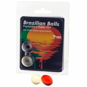 Taloka – 2 Brazilian Balls Super Hot Effect Exciting Gel Flavours Lubes | SEX Shop Ireland