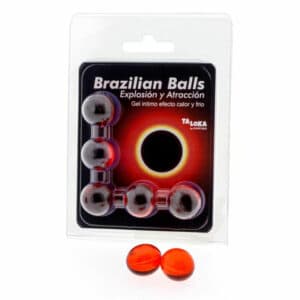 Taloka – 5 Brazilian Balls Hot & Cold Effect Exciting Gel Flavours Lubes | SEX Shop Ireland