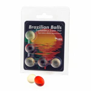 Taloka – 5 Brazilian Balls Super Hot Effect Exciting Gel Flavours Lubes | SEX Shop Ireland