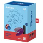 Satisfyer Double Fun Partner Vibrator – Purple Clitoral Stimulators | SEX Shop Ireland 20