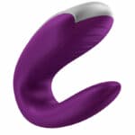 Satisfyer Double Fun Partner Vibrator – Purple Clitoral Stimulators | SEX Shop Ireland 21