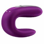 Satisfyer Double Fun Partner Vibrator – Purple Clitoral Stimulators | SEX Shop Ireland 24