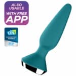 Satisfyer Plug Ilicious 1 Plug Vibrator – Green Anal Sex Toys | SEX Shop Ireland 9