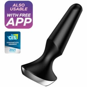 Satisfyer Plug Ilicious 2 Plug Vibrator – Black Anal Sex Toys | SEX Shop Ireland