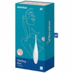 Satisfyer Twirling Fun Tip Vibrator – White Clitoral Stimulators | SEX Shop Ireland 11
