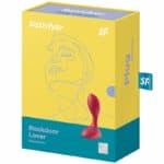 Satisfyer Backdoor Lover Vibrating Plug – Red Butt Plugs | SEX Shop Ireland 11