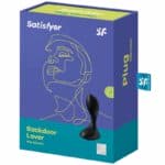 Satisfyer Backdoor Lover Vibrating Plug – Black Butt Plugs | SEX Shop Ireland 11