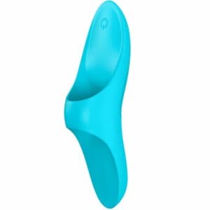 Satisfyer Teaser Finger Vibrator – Blue Light Clitoral Stimulators | SEX Shop Ireland