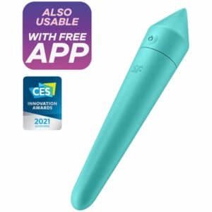 Satisfyer Ultra Power Bullet 8 – Turquoise Bullet Vibrators | SEX Shop Ireland