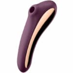 Satisfyer Dual Kiss Clit Stimulating – Wine Red Clitoral Sucking Vibrator | SEX Shop Ireland 8