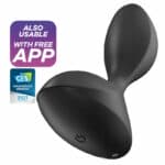 Satisfyer Sweet Seal Vibrating Plug – Black Butt Plugs | SEX Shop Ireland 8