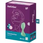 Satisfyer Trendsetter Vibrating Plug – Green Butt Plugs | SEX Shop Ireland 11