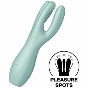 Satisfyer Threesome 3 Vibrator – Mint Clitoral Stimulators | SEX Shop Ireland