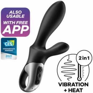 Satisfyer Heat Climax + Anal Vibrator Anal Sex Toys | SEX Shop Ireland