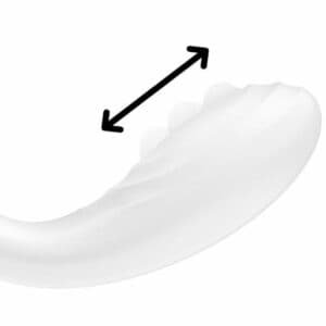 Satisfyer Rrrolling Pleasure G-spot Vibrator – White Clitoral Stimulators | SEX Shop Ireland 3