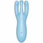 Satisfyer Threesome 4 Vibrator – Blue Clitoral Stimulators | SEX Shop Ireland 9